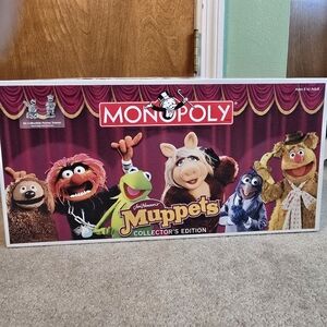Jim Henson Muppets Monopoly Game Collectors Edition Pewter Tokens Parker Bros